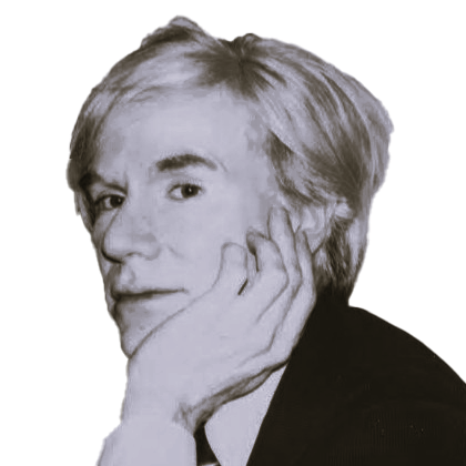 Portrait of Andy Warhol