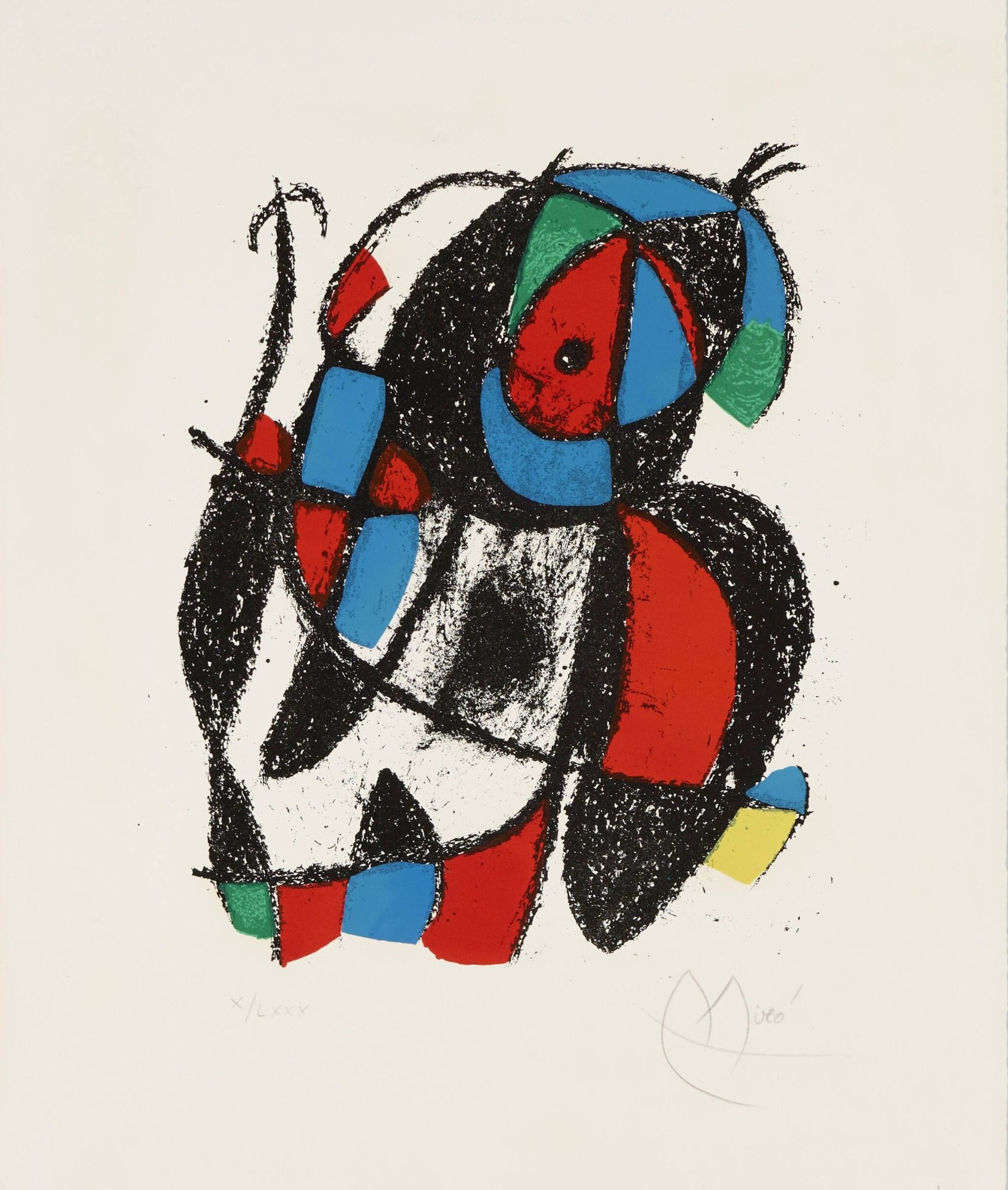 Selected artwork by Joan Miro