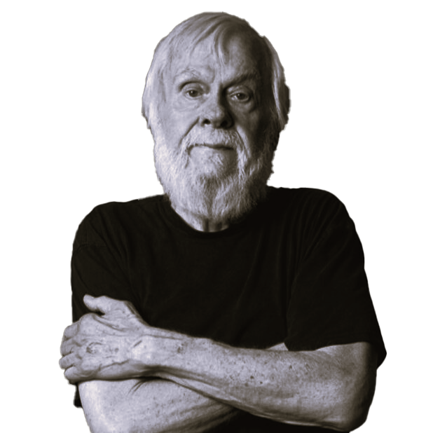 Photographic portrait of John Baldessari