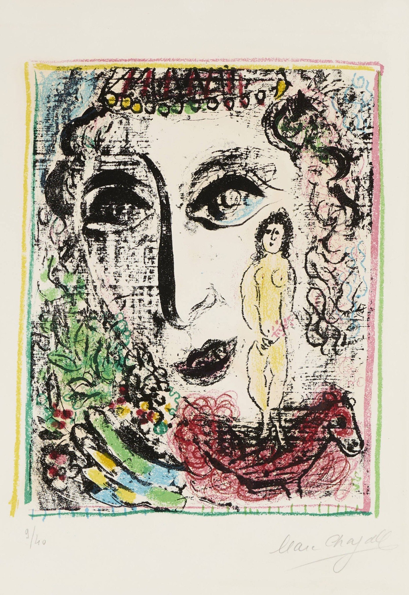 Selected artwork by Marc Chagall